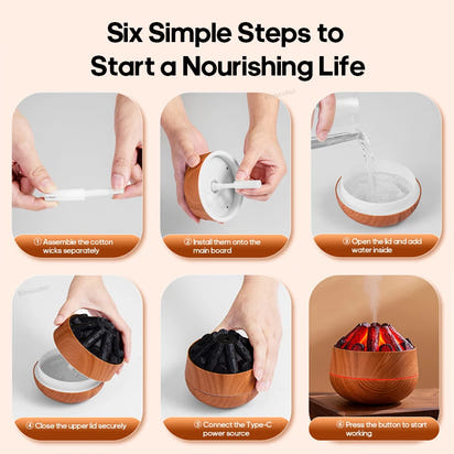 Cozy Campfire Mist Humidifier
